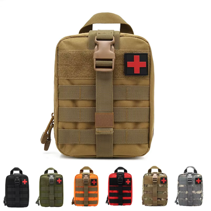 Hunting EDC Molle Pouch IFAK Waist Pack Bag Survival Emergency Medical Kit Outdoor First Aid Kit Camping Hiking Accessories
