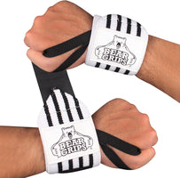 Wrist Wraps for Weightlifting | Weight Lifting Wrist Straps for Weightlifting | Extra Strength Gym Wrist Wraps | Two Wrist Wrap per Pack | 12β & 18β | Lifting Wrist Wraps for Men & Women