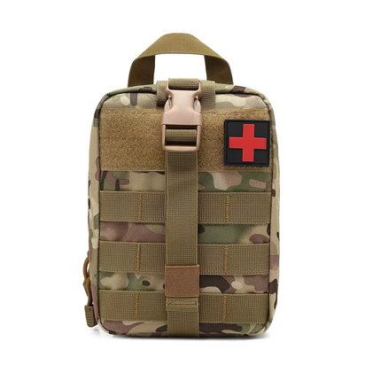 Hunting EDC Molle Pouch IFAK Waist Pack Bag Survival Emergency Medical Kit Outdoor First Aid Kit Camping Hiking Accessories