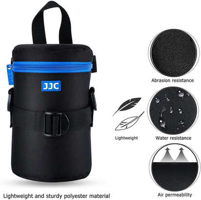 Deluxe Lens Case Pouch for Canon EF 75-300Mm F4.5-5.6/Ef 24-105Mm F4L/Ef 16-35Mm F4L/RF 75-300Mm F4-5.6,Nikon AF-S 24-70Mm F2.8/16-35Mm F4G/70-300Mm F4.5-6.3G & More Lens below 3.15