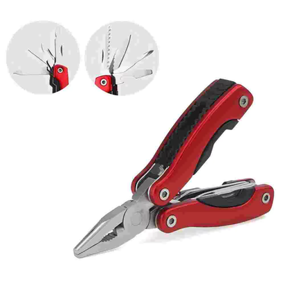 Camping Gear Outdoor Survival Stainless Steel 9 in 1 Portable Multi Tool Plier Camping Accessories Portable