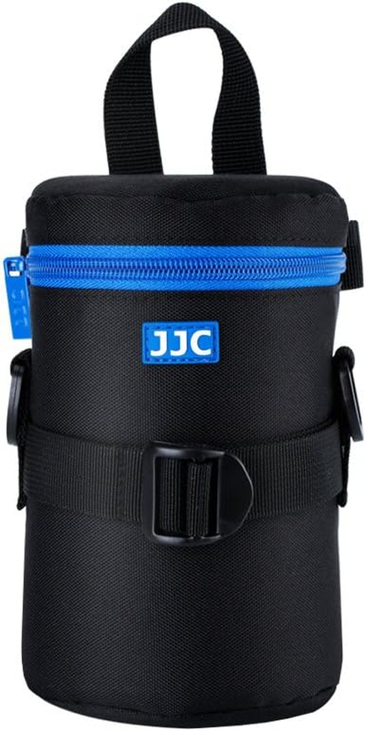 Deluxe Lens Case Pouch for Canon EF 75-300Mm F4.5-5.6/Ef 24-105Mm F4L/Ef 16-35Mm F4L/RF 75-300Mm F4-5.6,Nikon AF-S 24-70Mm F2.8/16-35Mm F4G/70-300Mm F4.5-6.3G & More Lens below 3.15" X 6.1"(D X L)