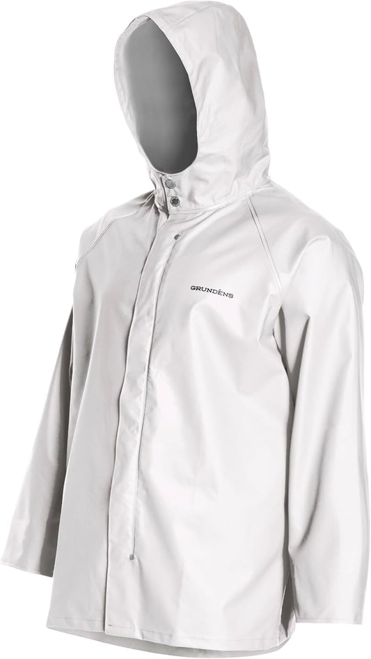 Grundens Men’S Shoreman Jacket | Waterproof, Stain-Resistant Seafood Processing Jacket