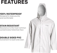 Grundens Men’S Shoreman Jacket | Waterproof, Stain-Resistant Seafood Processing Jacket