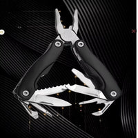 Camping Gear Outdoor Survival Stainless Steel 9 in 1 Portable Multi Tool Plier Camping Accessories Portable